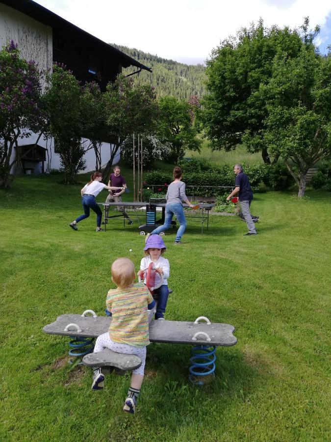 Pension & Ferienwohnung Sonnleiten Gnesau Eksteriør billede
