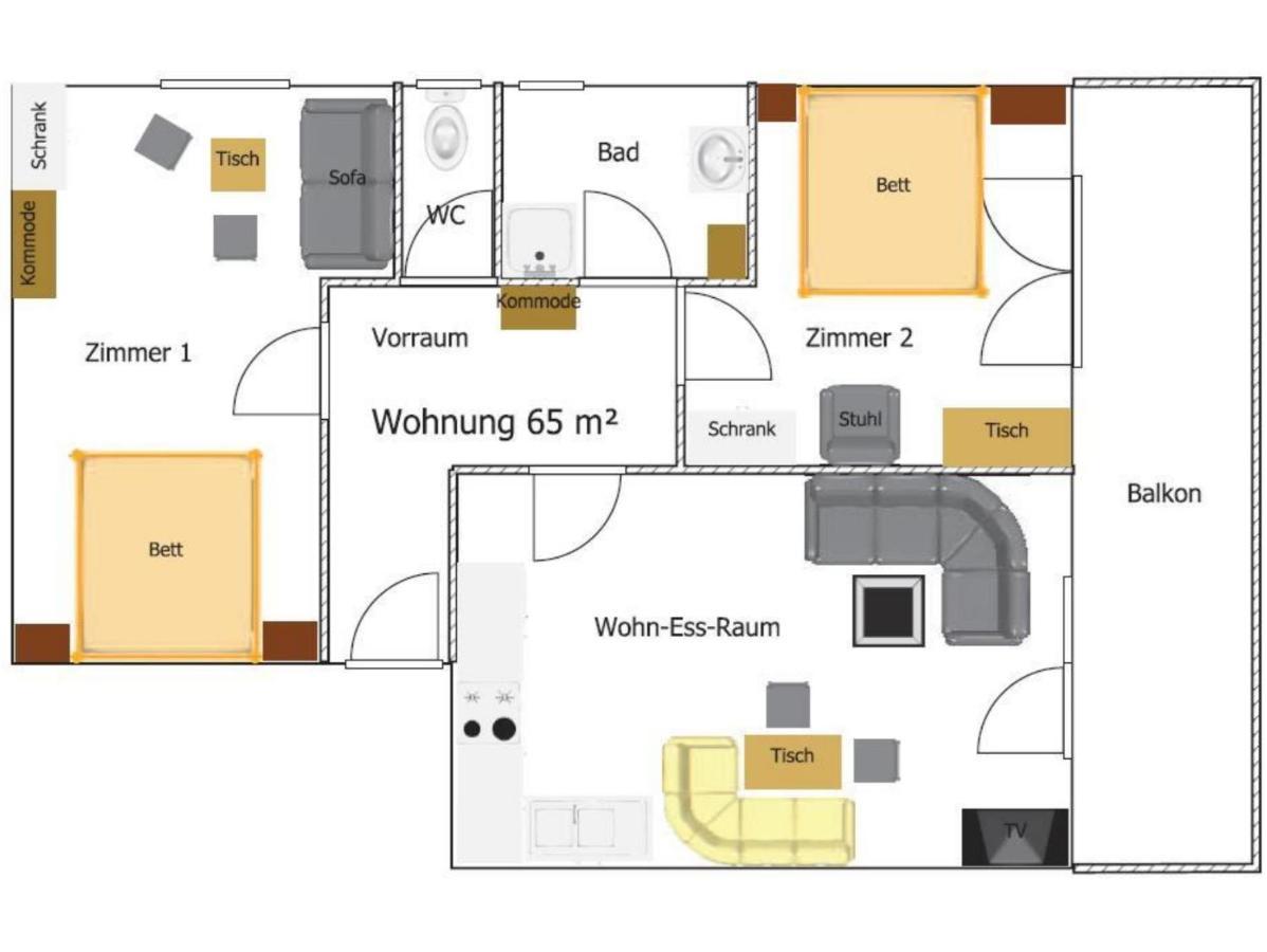 Pension & Ferienwohnung Sonnleiten Gnesau Eksteriør billede